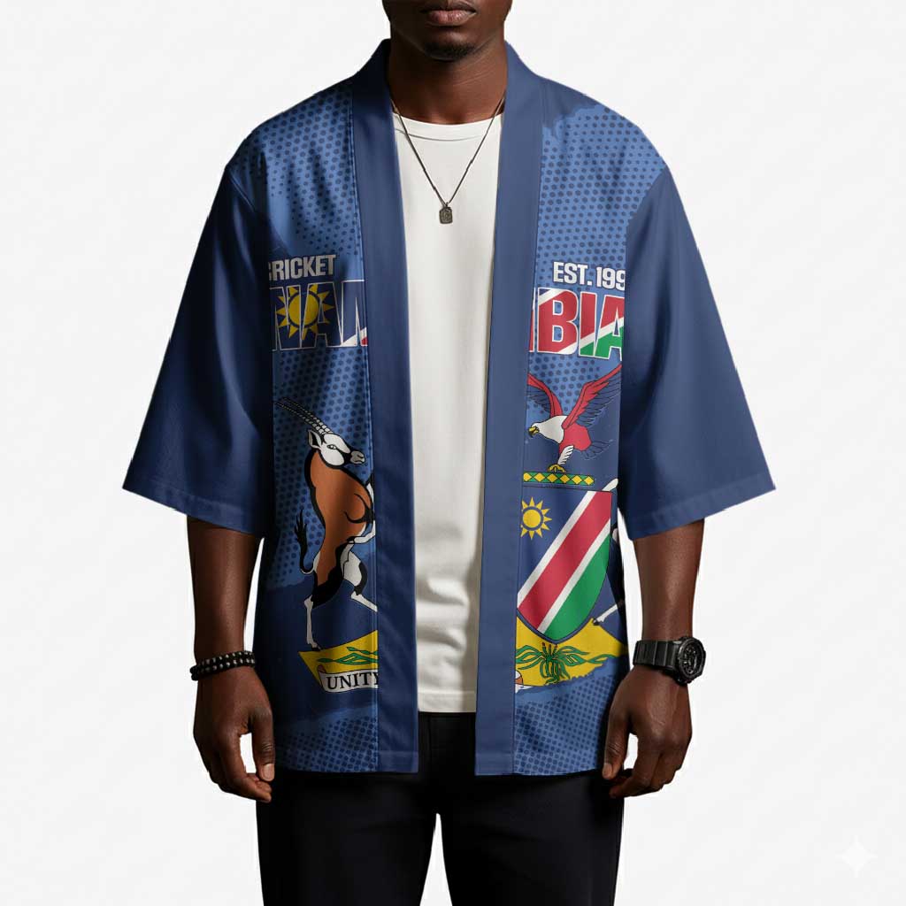 Custom Namibia Cricket Kimono Go Eagles Est 1992