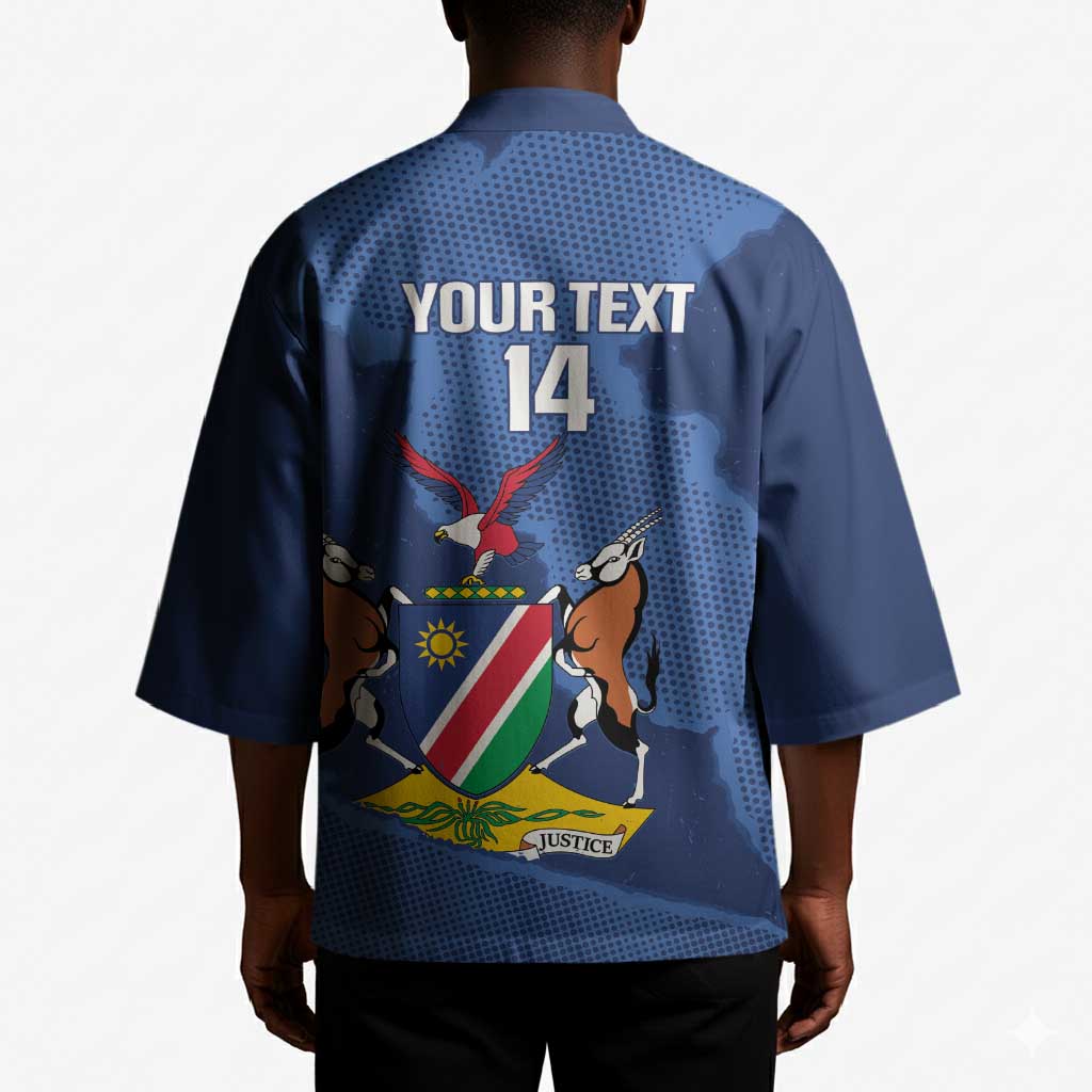 Custom Namibia Cricket Kimono Go Eagles Est 1992