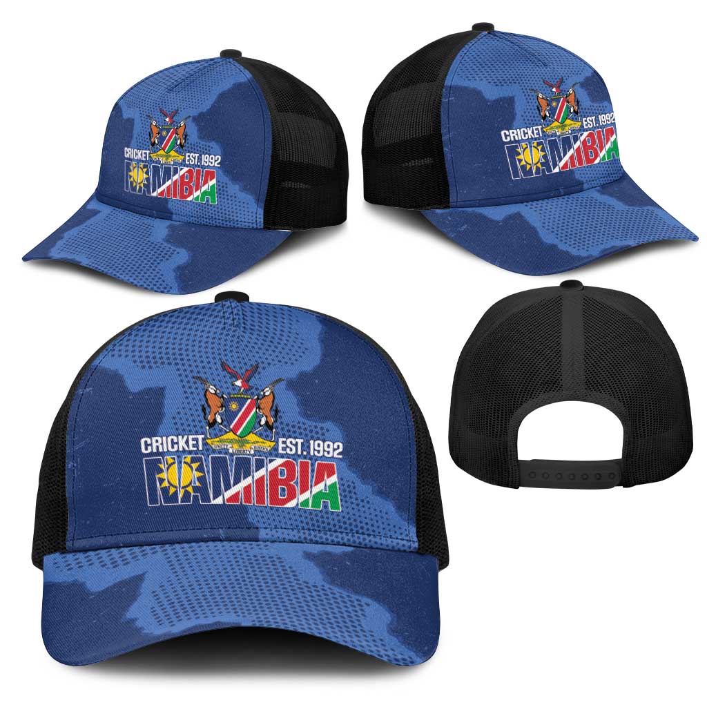 Namibia Cricket Mesh Trucker Cap Go Eagles Est 1992 - African Pride