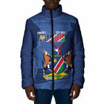 Custom Namibia Cricket Padded Jacket Go Eagles Est 1992