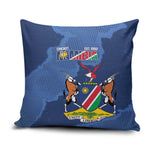 Custom Namibia Cricket Pillow Cover Go Eagles Est 1992