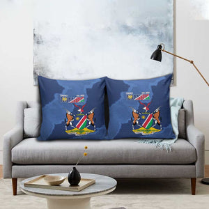 Custom Namibia Cricket Pillow Cover Go Eagles Est 1992