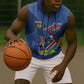 Afro Cricket Namibia Custom Sleeveless Zip Hoodie Go Eagles Est 1992 - African Pride