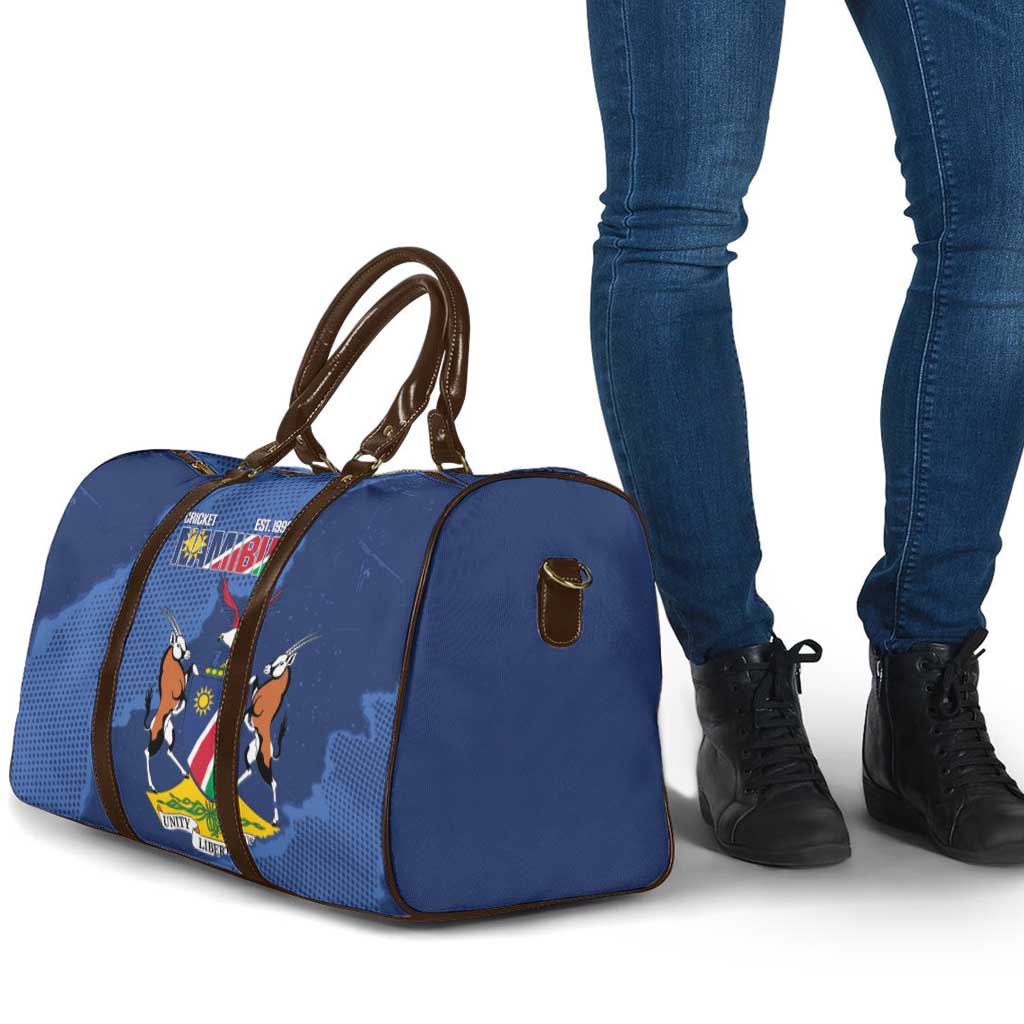Custom Namibia Cricket Travel Bag Go Eagles Est 1992