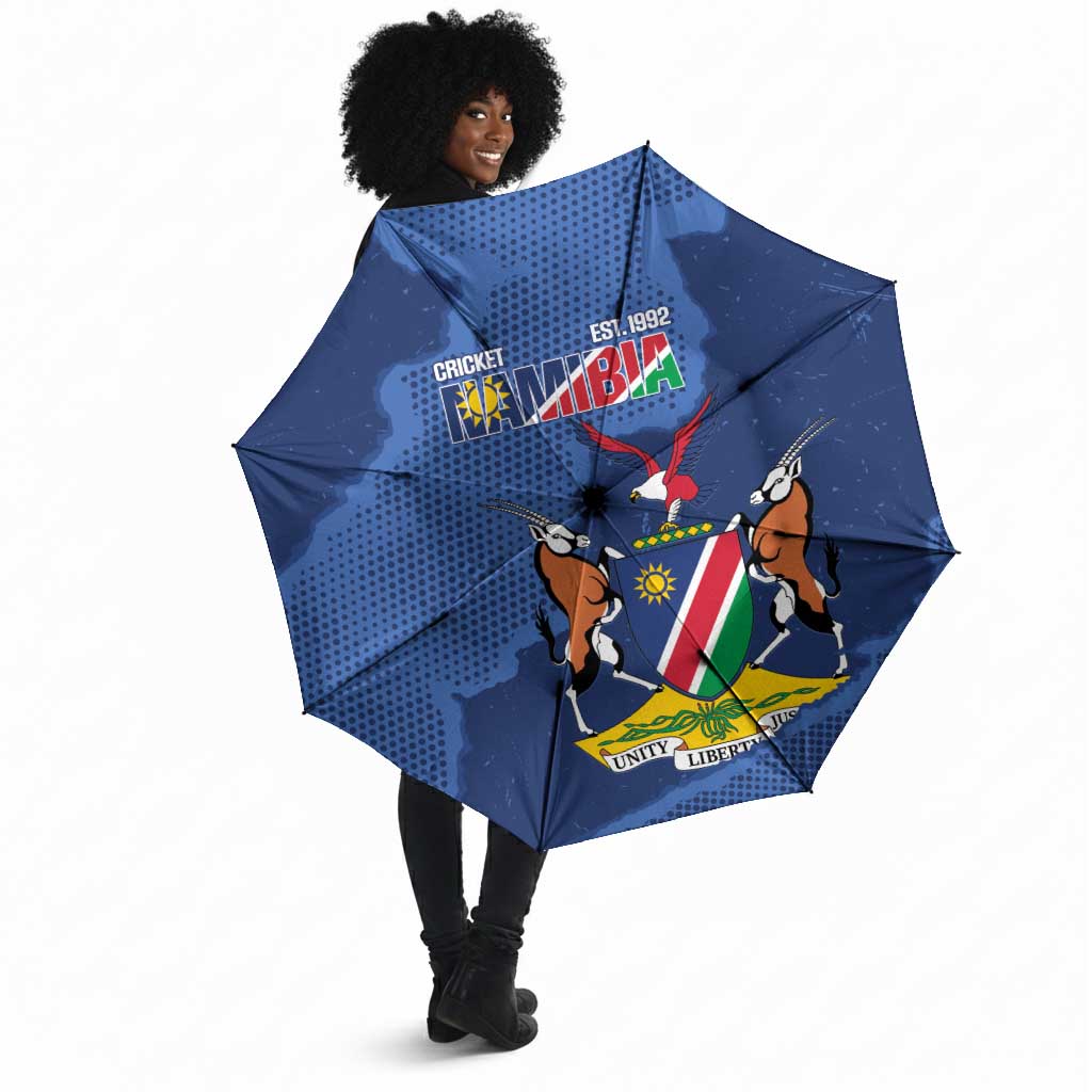 Custom Namibia Cricket Umbrella Go Eagles Est 1992