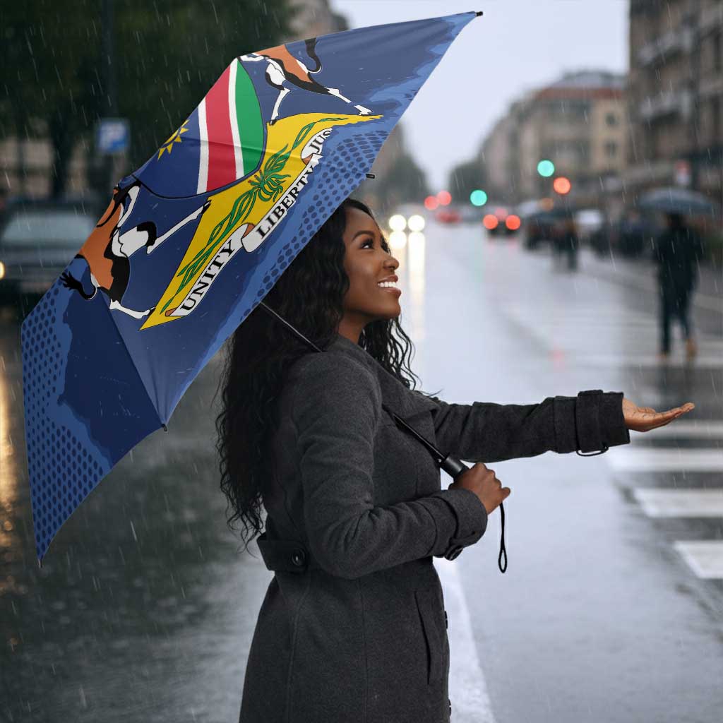 Custom Namibia Cricket Umbrella Go Eagles Est 1992