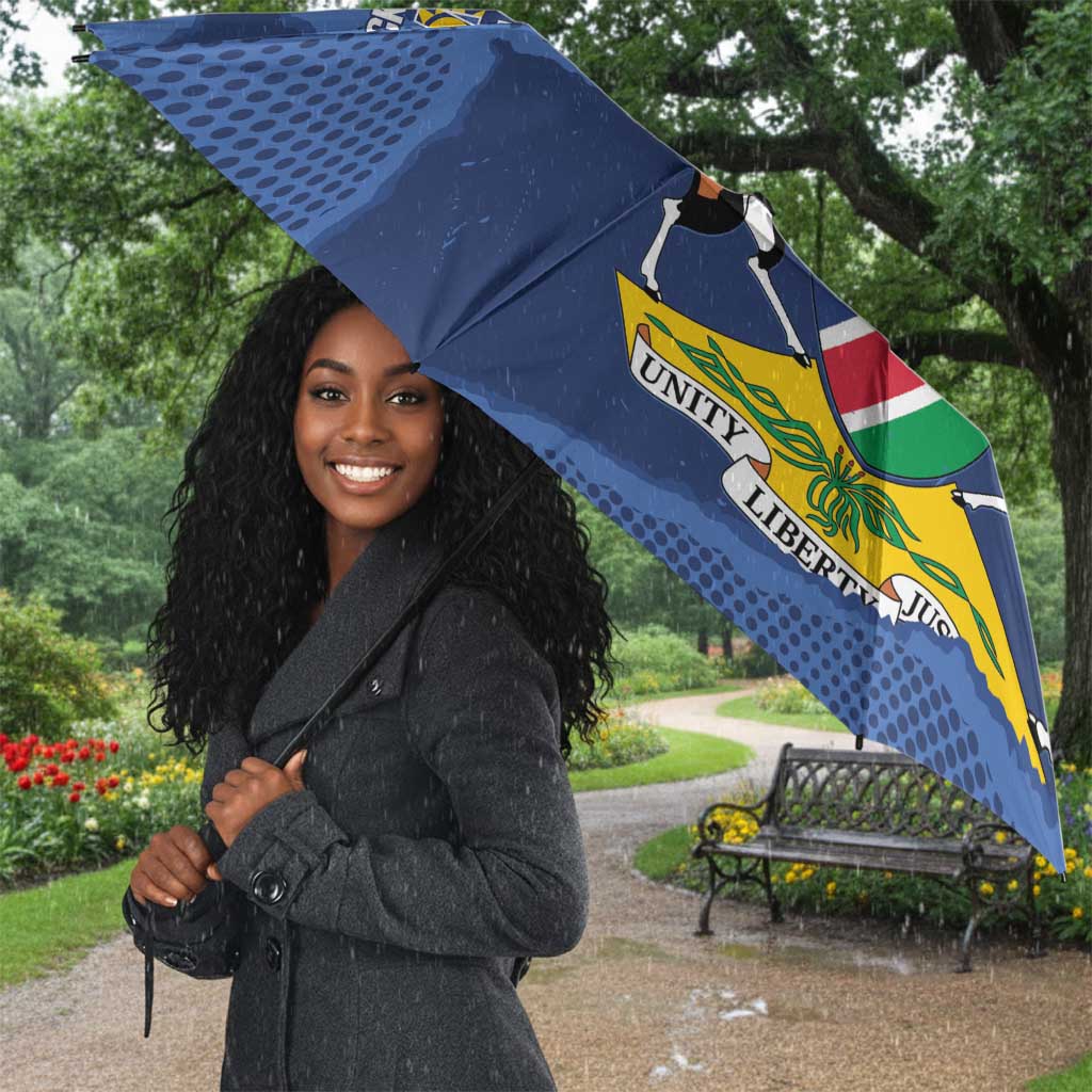 Custom Namibia Cricket Umbrella Go Eagles Est 1992