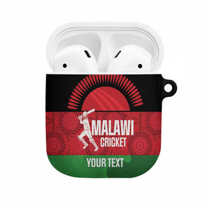 Custom Malawi Cricket AirPods Case Go Champions Flag Style