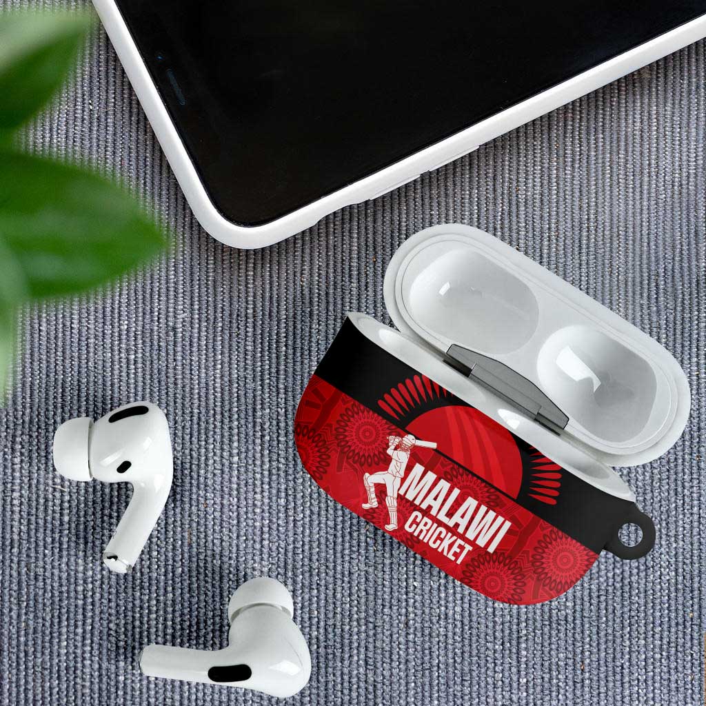 Custom Malawi Cricket AirPods Case Go Champions Flag Style