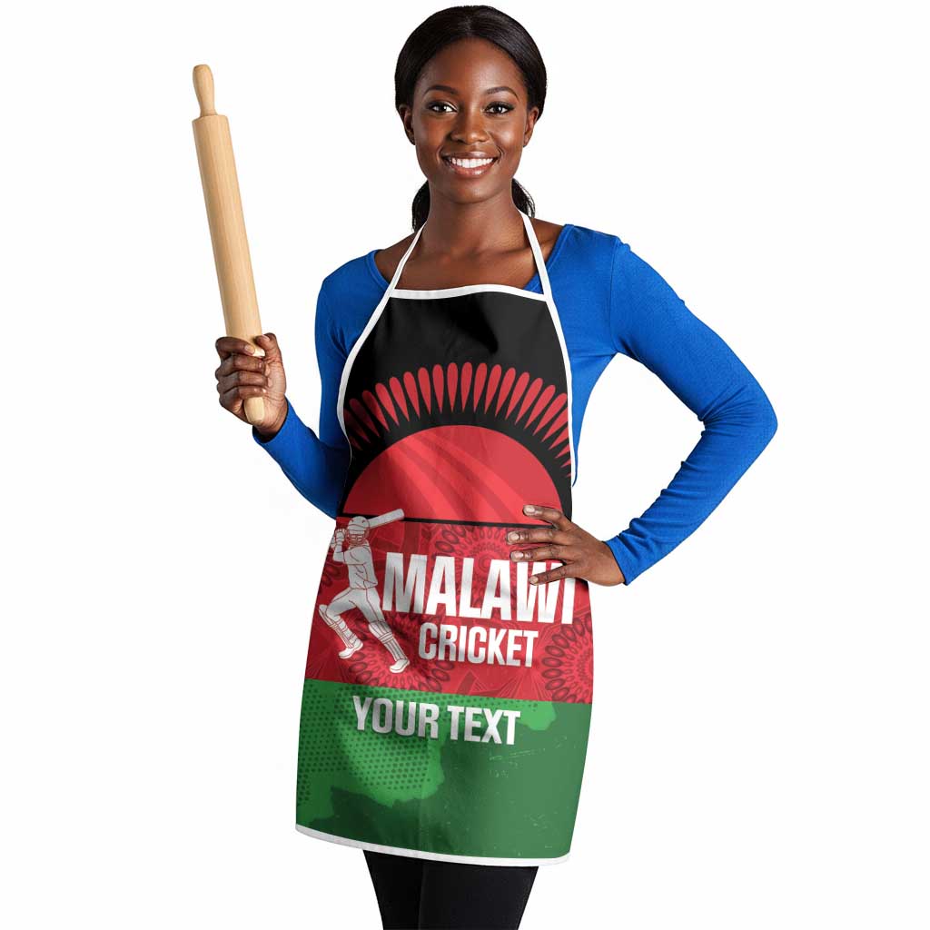 Custom Malawi Cricket Apron Go Champions Flag Style