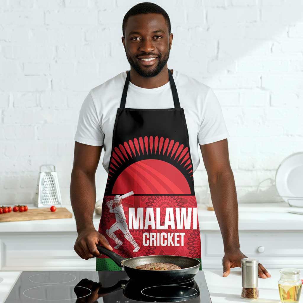 Custom Malawi Cricket Apron Go Champions Flag Style