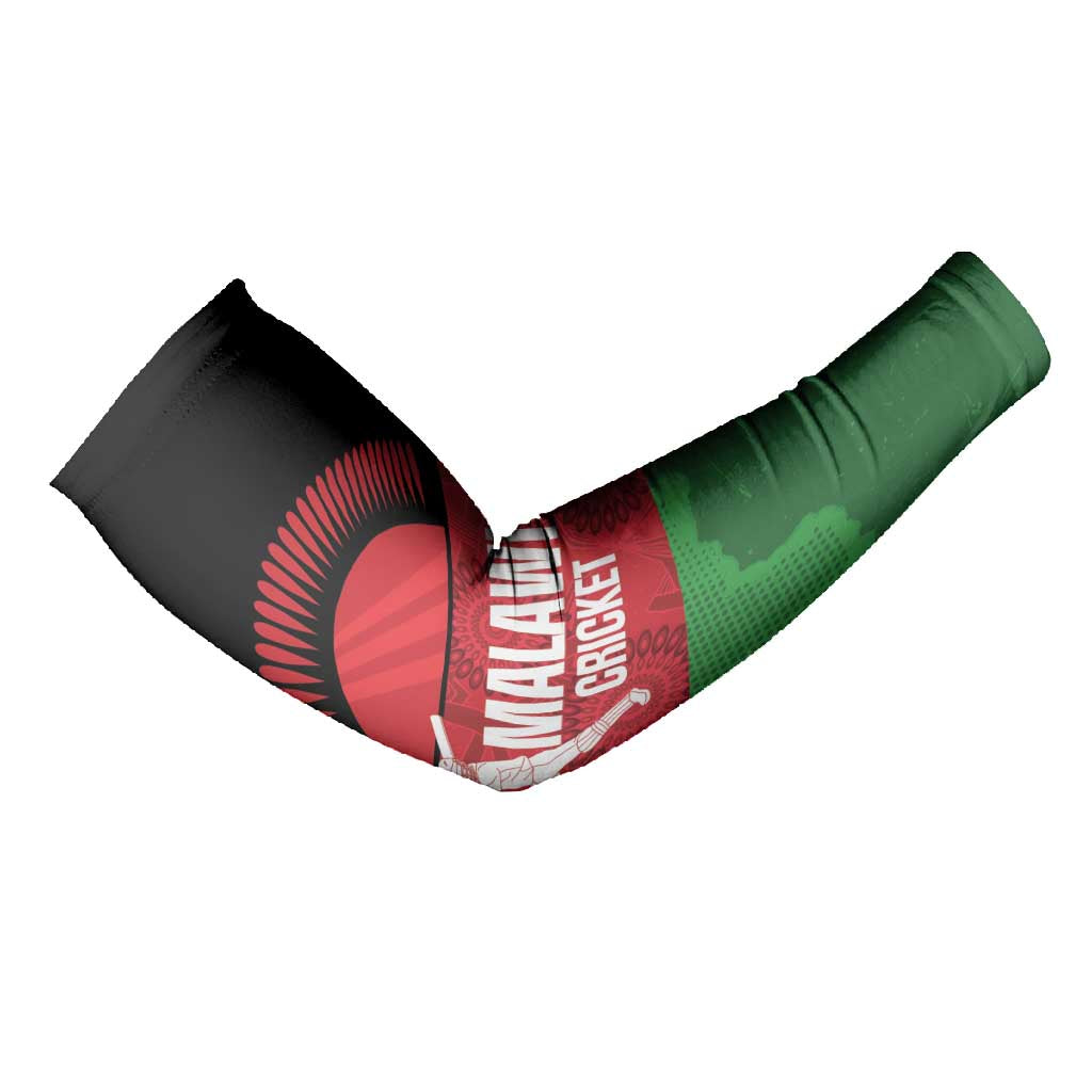Custom Malawi Cricket Arm Sleeves Go Champions Flag Style