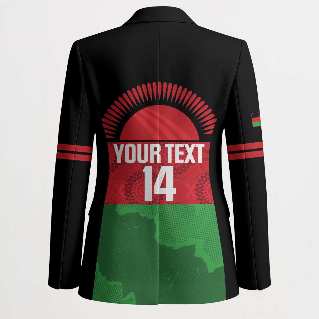 Custom Malawi Cricket Blazer Go Champions Flag Style