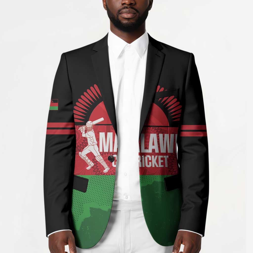 Custom Malawi Cricket Blazer Go Champions Flag Style