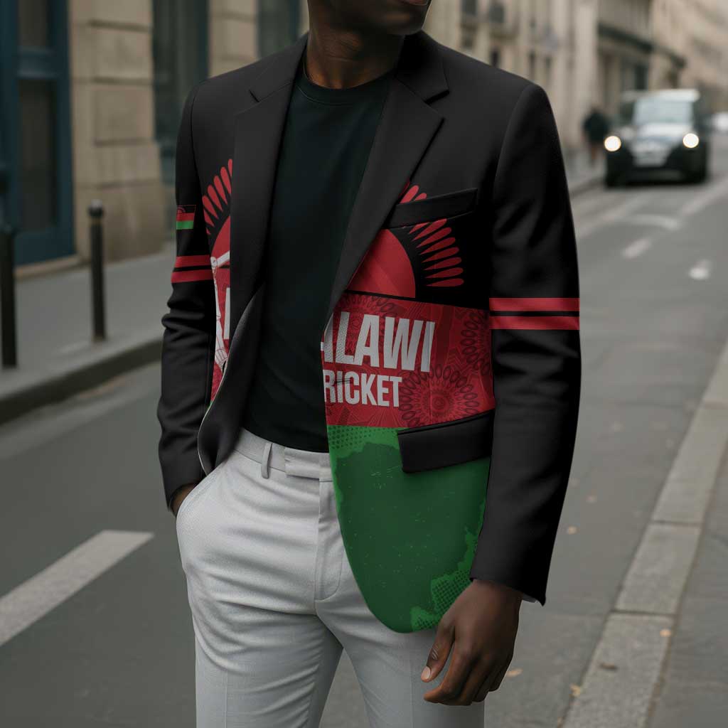 Custom Malawi Cricket Blazer Go Champions Flag Style
