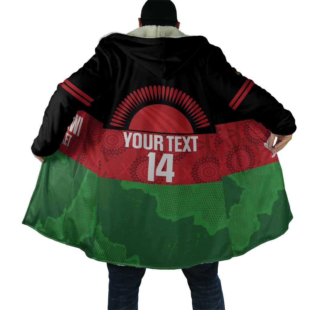 Custom Malawi Cricket Cloak Go Champions Flag Style