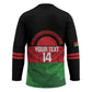 Custom Malawi Cricket Hockey Jersey Go Champions Flag Style