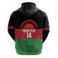 Afro Cricket Malawi Custom Hoodie Go Champions Flag Style - African Pride