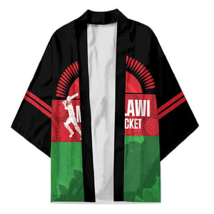 Custom Malawi Cricket Kimono Go Champions Flag Style
