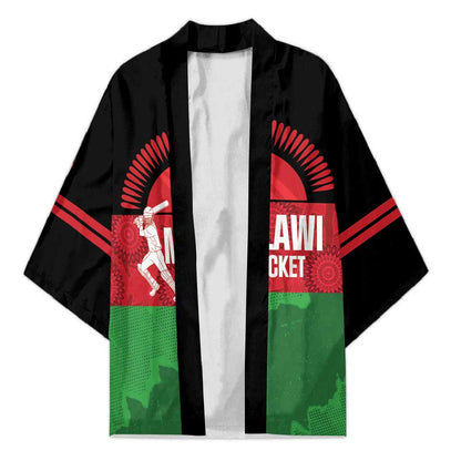 Custom Malawi Cricket Kimono Go Champions Flag Style