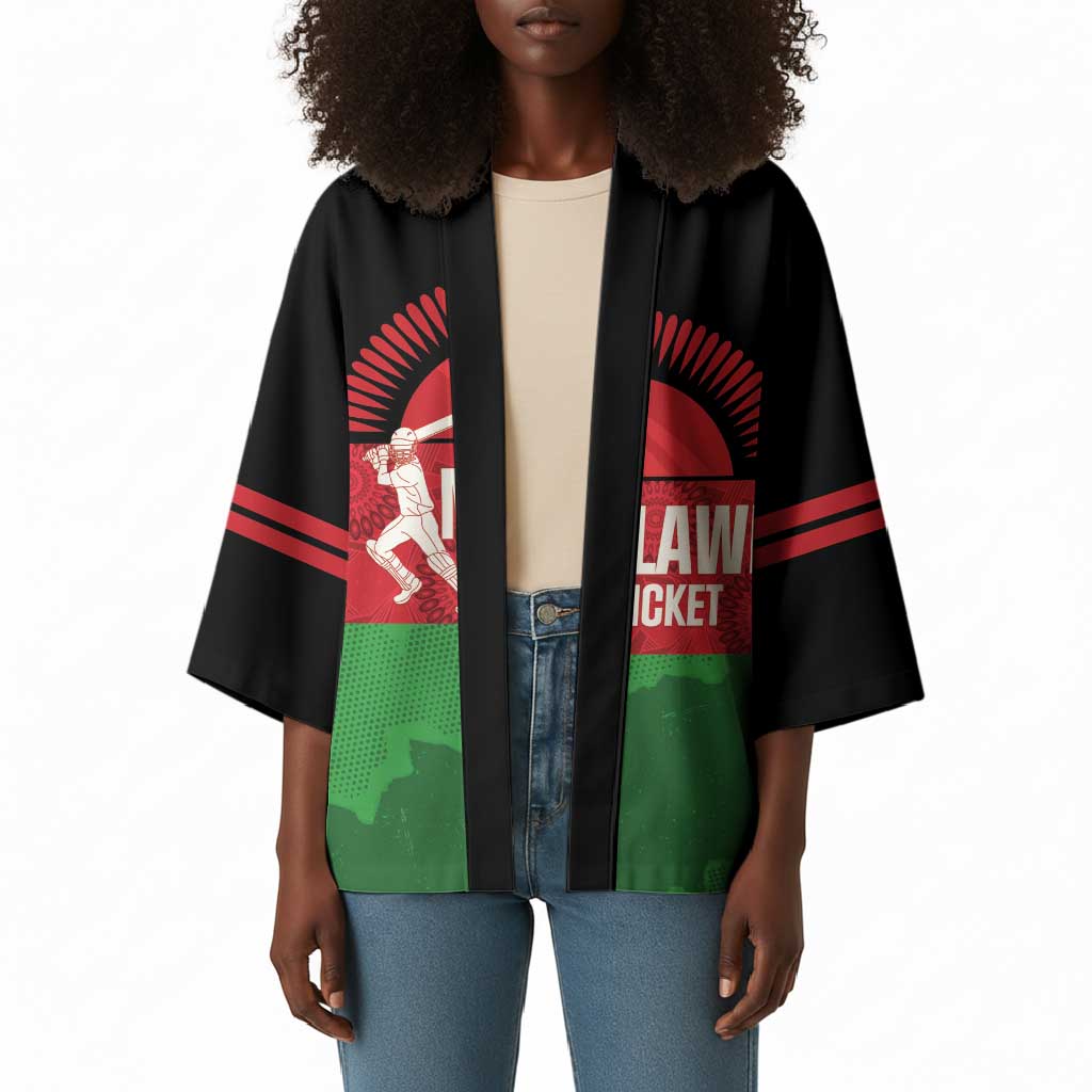 Custom Malawi Cricket Kimono Go Champions Flag Style