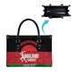 Custom Malawi Cricket Leather Bag Go Champions Flag Style