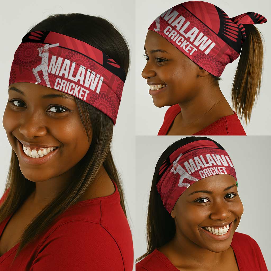 Afro Cricket Malawi Custom Neck Gaiter Go Champions Flag Style LT14