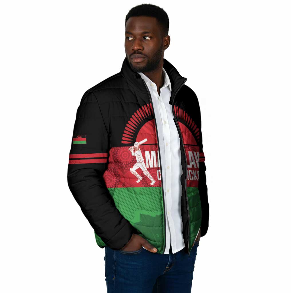 Custom Malawi Cricket Padded Jacket Go Champions Flag Style