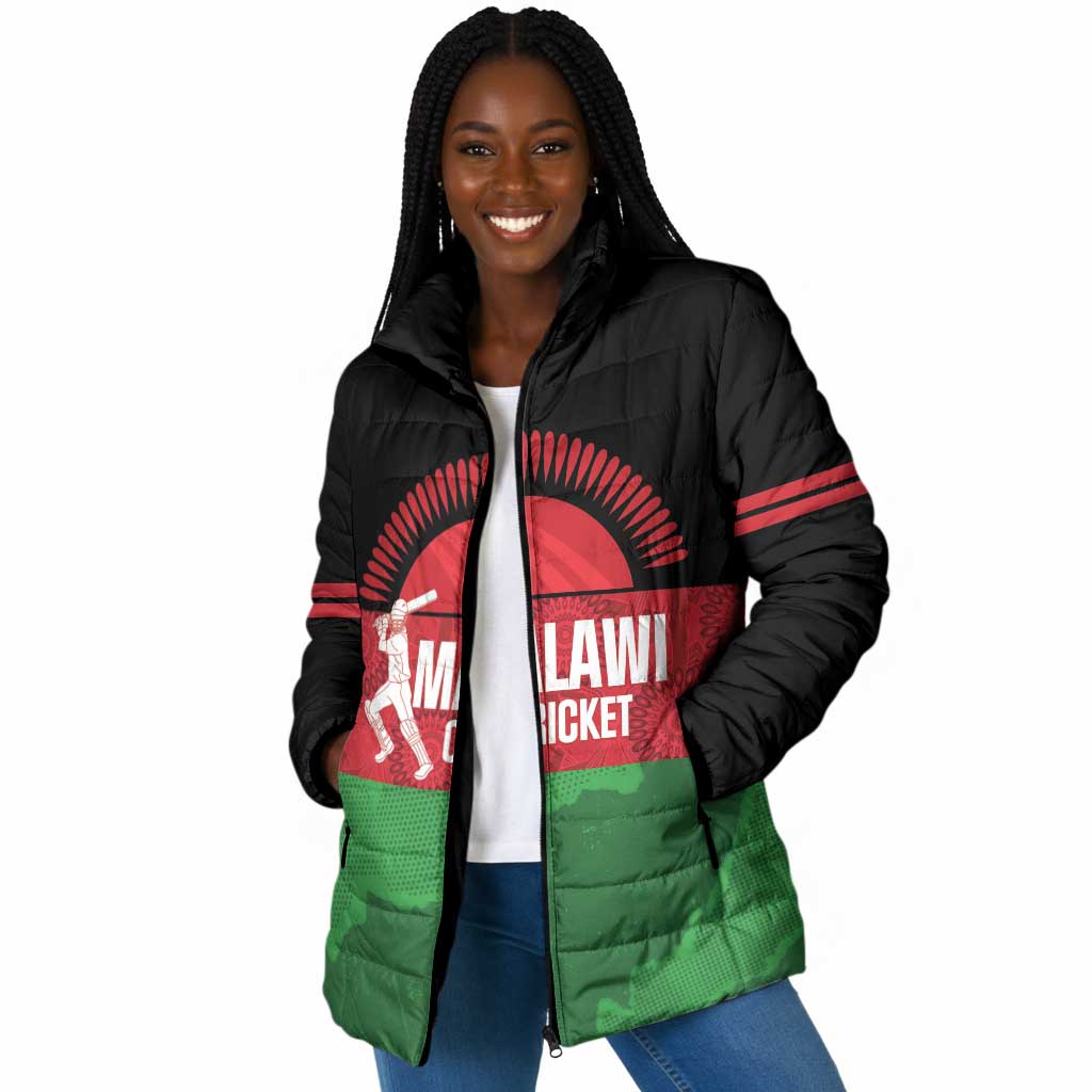 Custom Malawi Cricket Padded Jacket Go Champions Flag Style