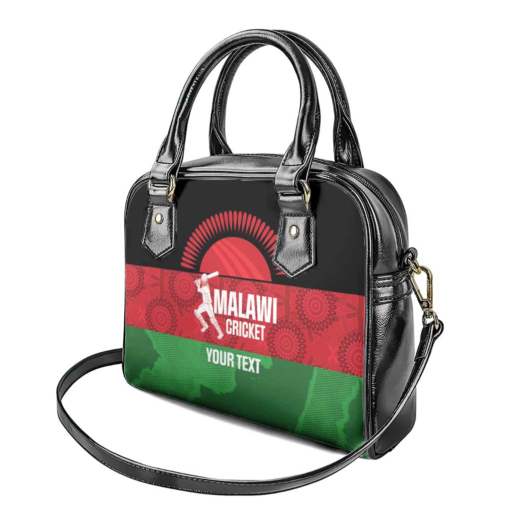 Afro Cricket Malawi Custom Shoulder Handbag Go Champions Flag Style - African Pride