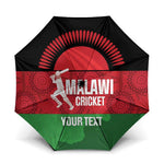 Custom Malawi Cricket Umbrella Go Champions Flag Style