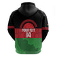 Afro Cricket Malawi Custom Zip Hoodie Go Champions Flag Style - African Pride