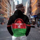 Afro Cricket Malawi Custom Zip Hoodie Go Champions Flag Style - African Pride