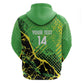 Custom Jamaica Football Hoodie Come On Reggae Boyz Red-billed streamertail - African Pride