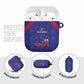 Haiti Football AirPods Case Les Grenadiers Veve Vodou Blue