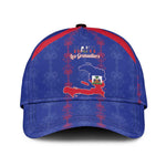 Haiti Football Classic Cap Les Grenadiers Veve Vodou Blue - African Pride