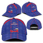 Haiti Football Classic Cap Les Grenadiers Veve Vodou Blue - African Pride