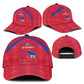 Haiti Football Classic Cap Les Grenadiers Veve Vodou Red - African Pride