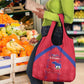Haiti Football Grocery Bag Les Grenadiers Veve Vodou Red - African Pride