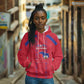 Custom Haiti Football Hoodie Les Grenadiers Veve Vodou Red - African Pride