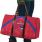 Haiti Football Travel Bag Les Grenadiers Veve Vodou Red