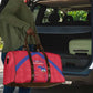 Haiti Football Travel Bag Les Grenadiers Veve Vodou Red