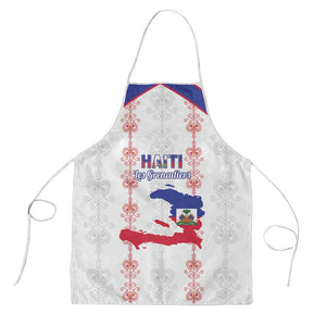 Haiti Football Apron Les Grenadiers Veve Vodou White