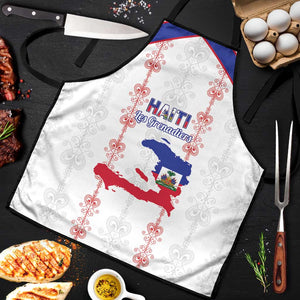 Haiti Football Apron Les Grenadiers Veve Vodou White