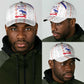 Haiti Football Classic Cap Les Grenadiers Veve Vodou White - African Pride