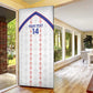 Custom Haiti Football Door Cover Les Grenadiers Veve Vodou White