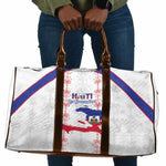 Haiti Football Travel Bag Les Grenadiers Veve Vodou White