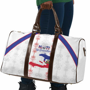 Haiti Football Travel Bag Les Grenadiers Veve Vodou White