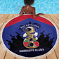 Les Grenadiers Haiti Football Beach Blanket 2026 Nou Retounen Blue Version - African Pride