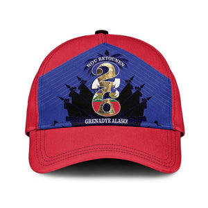 Les Grenadiers Haiti Football Classic Cap 2026 Nou Retounen Blue Version - African Pride
